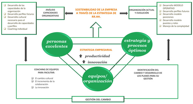 La sostenibilidad en la empresa a través de la estrategia de RR.HH. La sostenibilidad en la empresa a través de la estrategia de RR.HH.